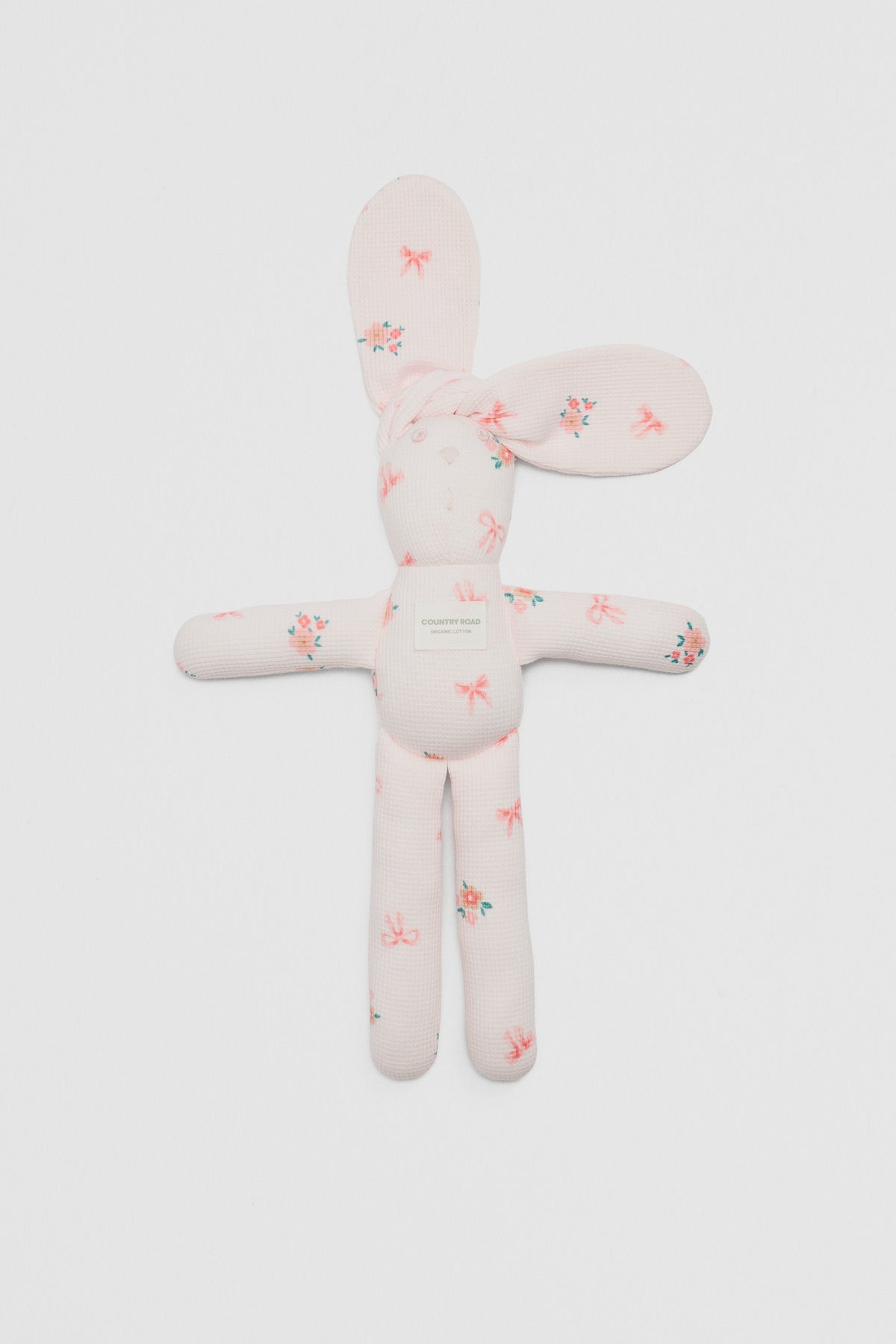 Organically Grown Cotton Waffle Bunny