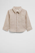 Organically Grown Linen Long Sleeve Linen Shirt