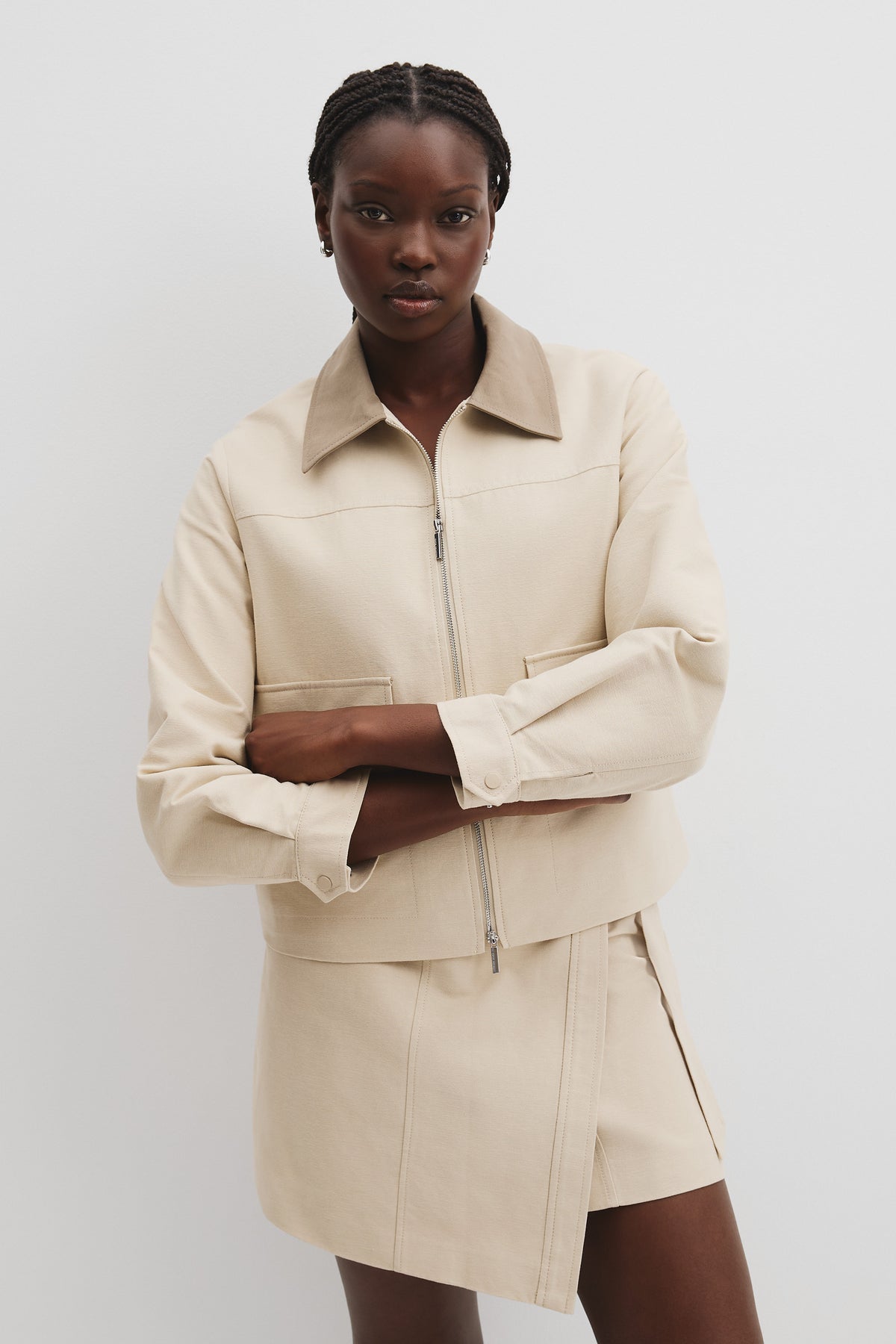 Cotton Zip-Through Jacket