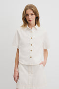 Short Sleeve Denim Shirt