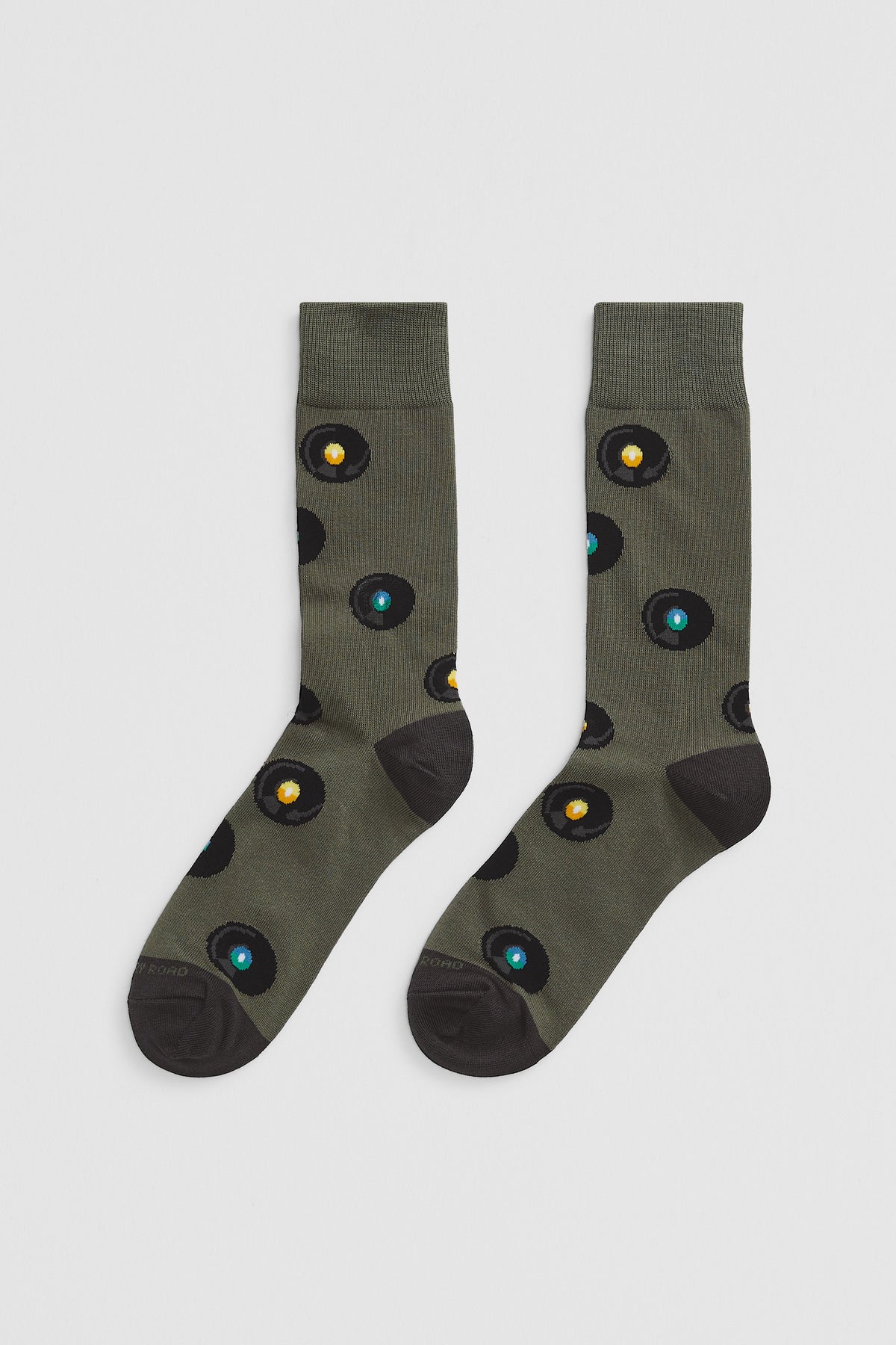 Australian Cotton Blend Music Records Sock