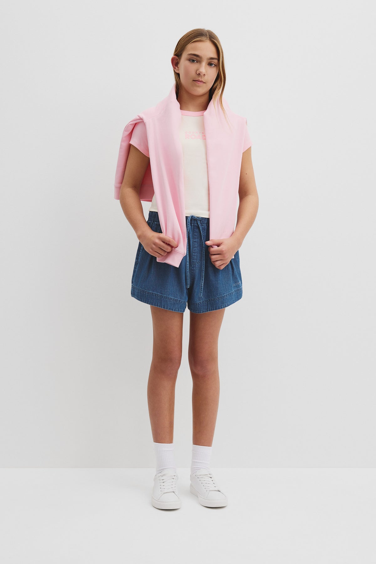 Teen Raglan Sleeve Logo T-Shirt