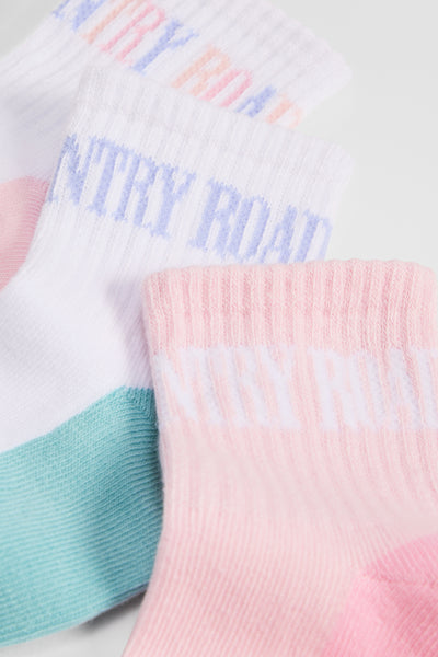 Heritage Quarter Sock Pack Of 3
