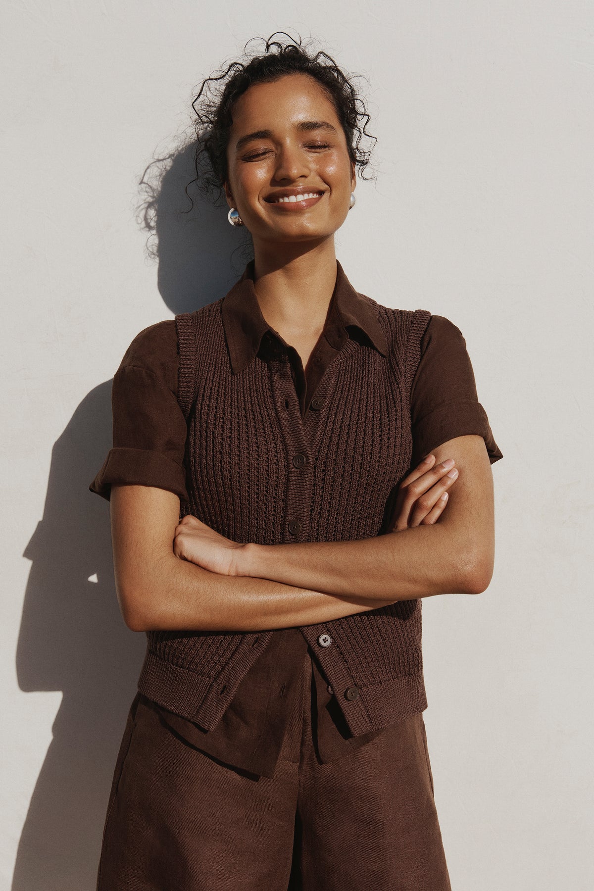 Organically Grown Linen Suit Short