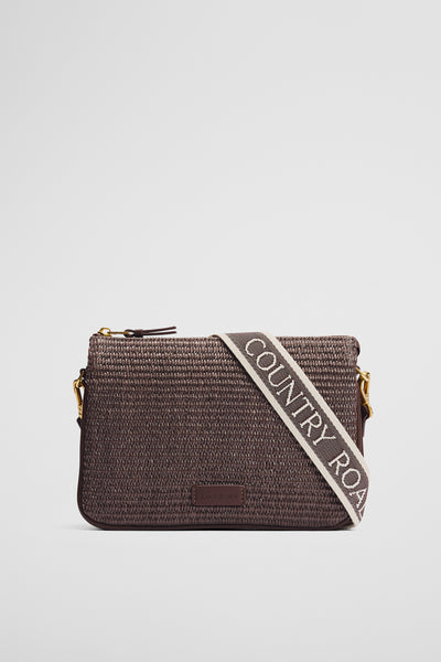 Woven Tri Crossbody Bag