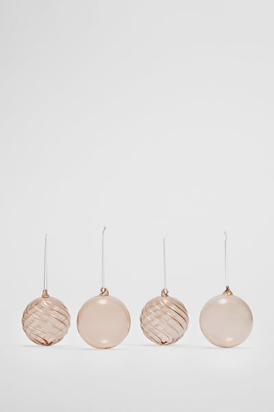 Large Bauble Set Of 4