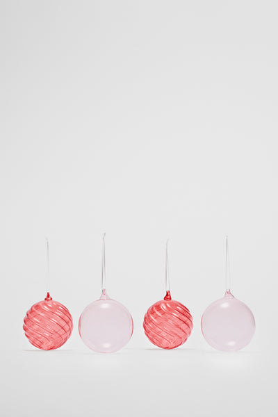 Large Bauble Set Of 4