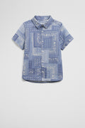 Patch Paisley Shirt