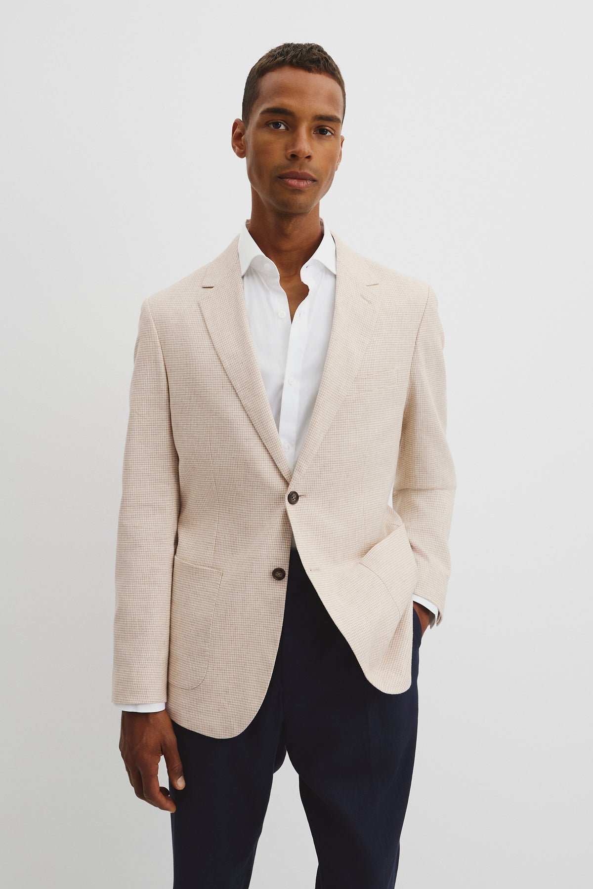 Cotton Flax Blazer