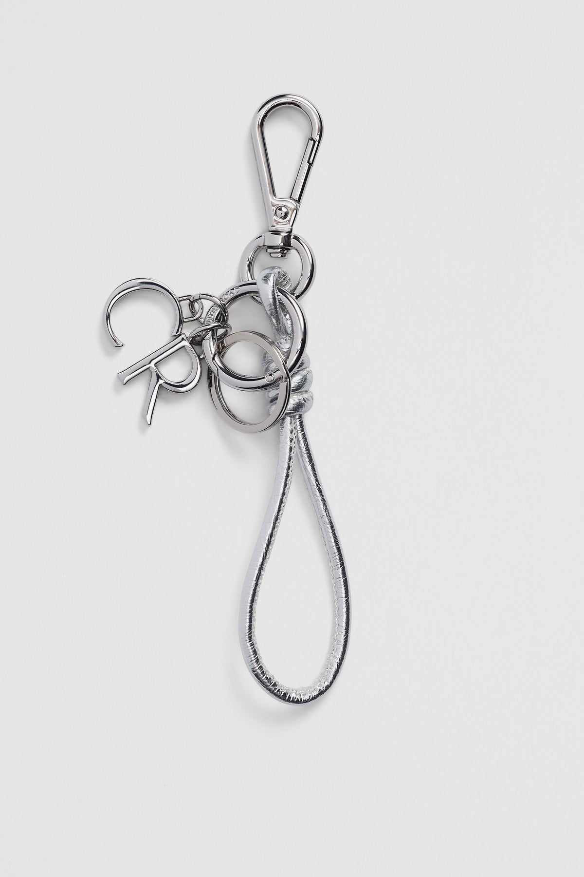 Cr Letter Charm Keyring