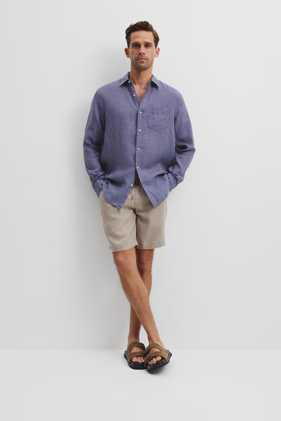 Regular Fit Organically Grown Linen Shirt