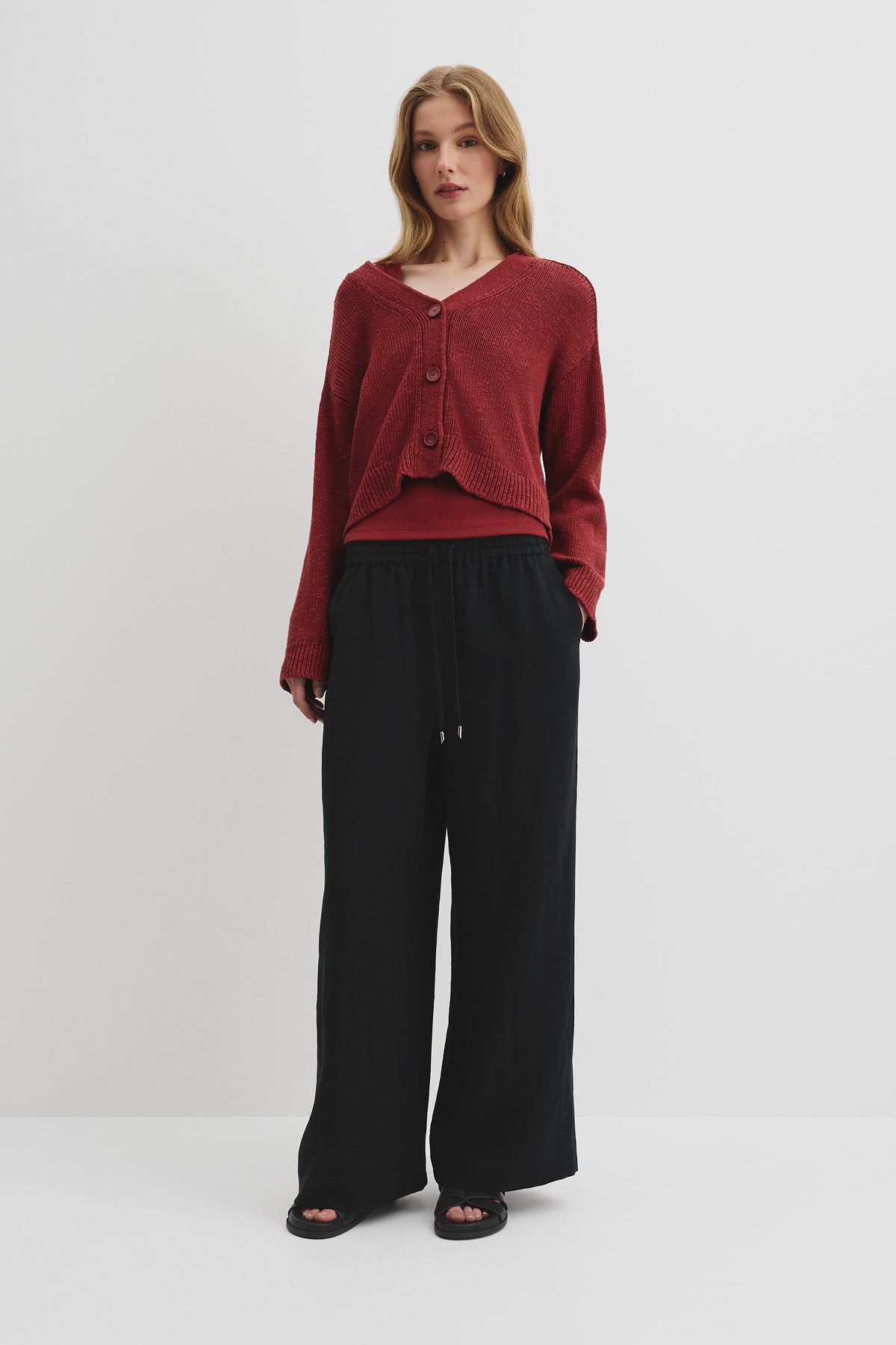 Textured Knit Cardigan