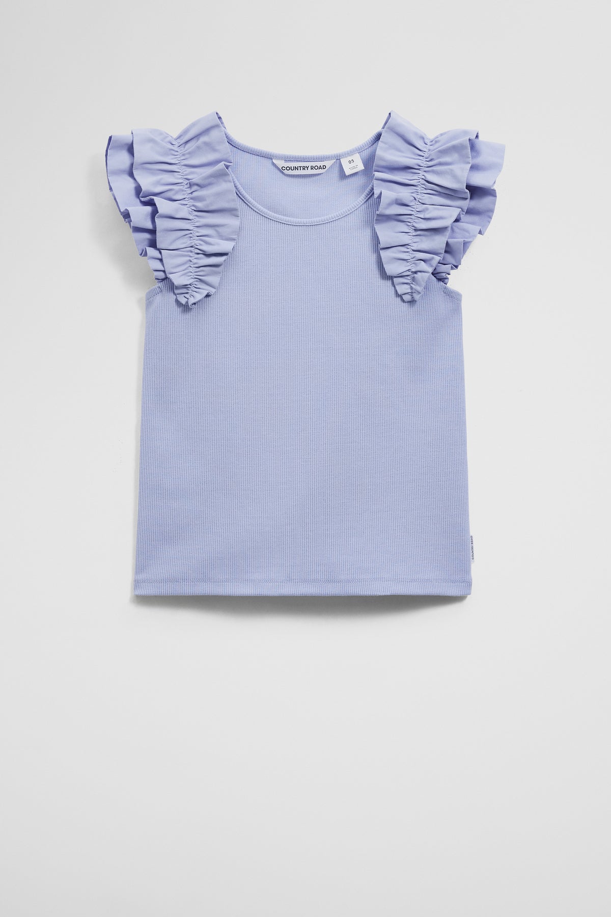 Ruffle Sleeve Tank