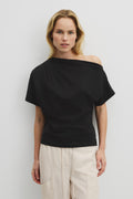 Australian Cotton One Shoulder T-Shirt
