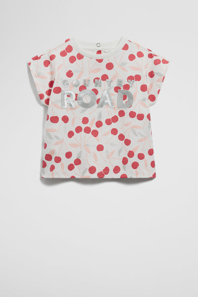 Sequin Logo T-Shirt