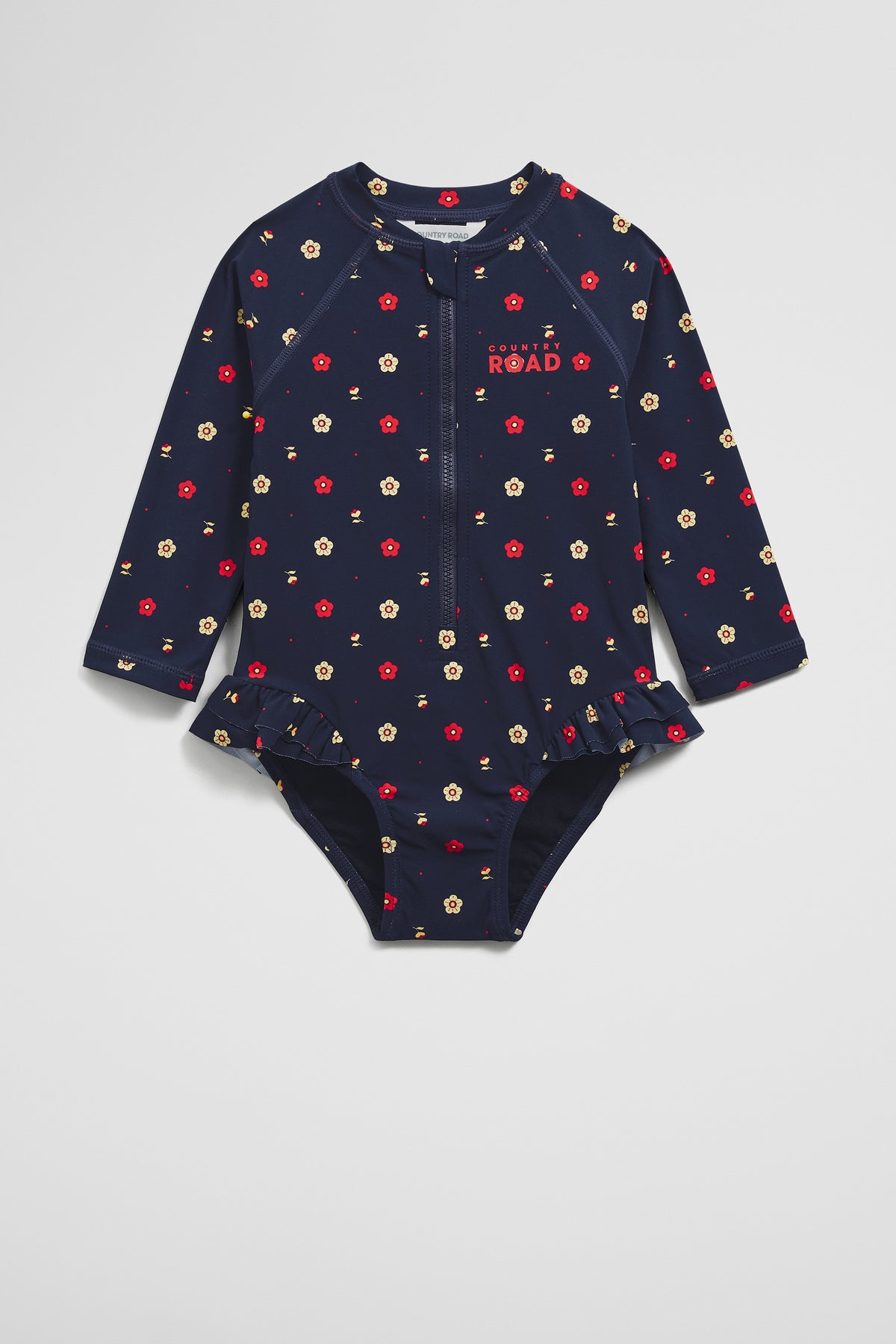 Geometric Floral Swimsuit