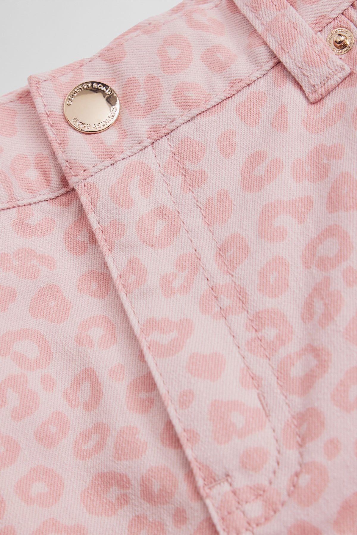 Hi Rise Denim Short