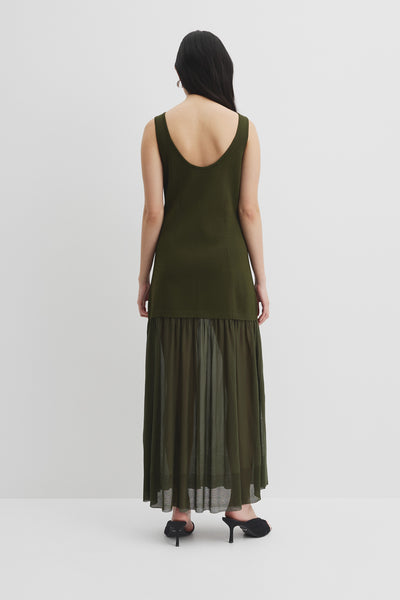 Boatneck Knit Dress