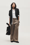 Pinstripe Blazer