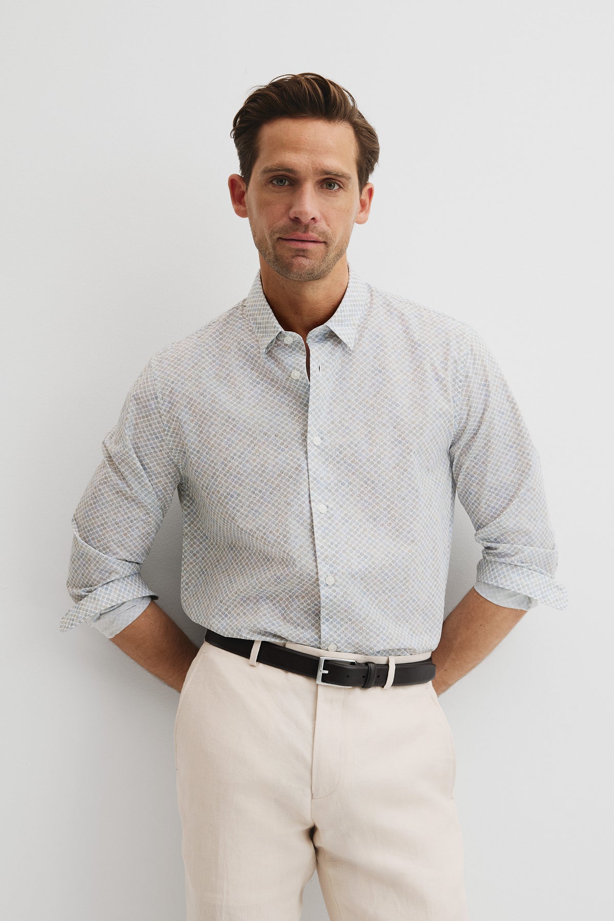 Print Medallion Shirt