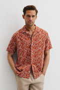 Cuban Embroidered Short Sleeve Shirt
