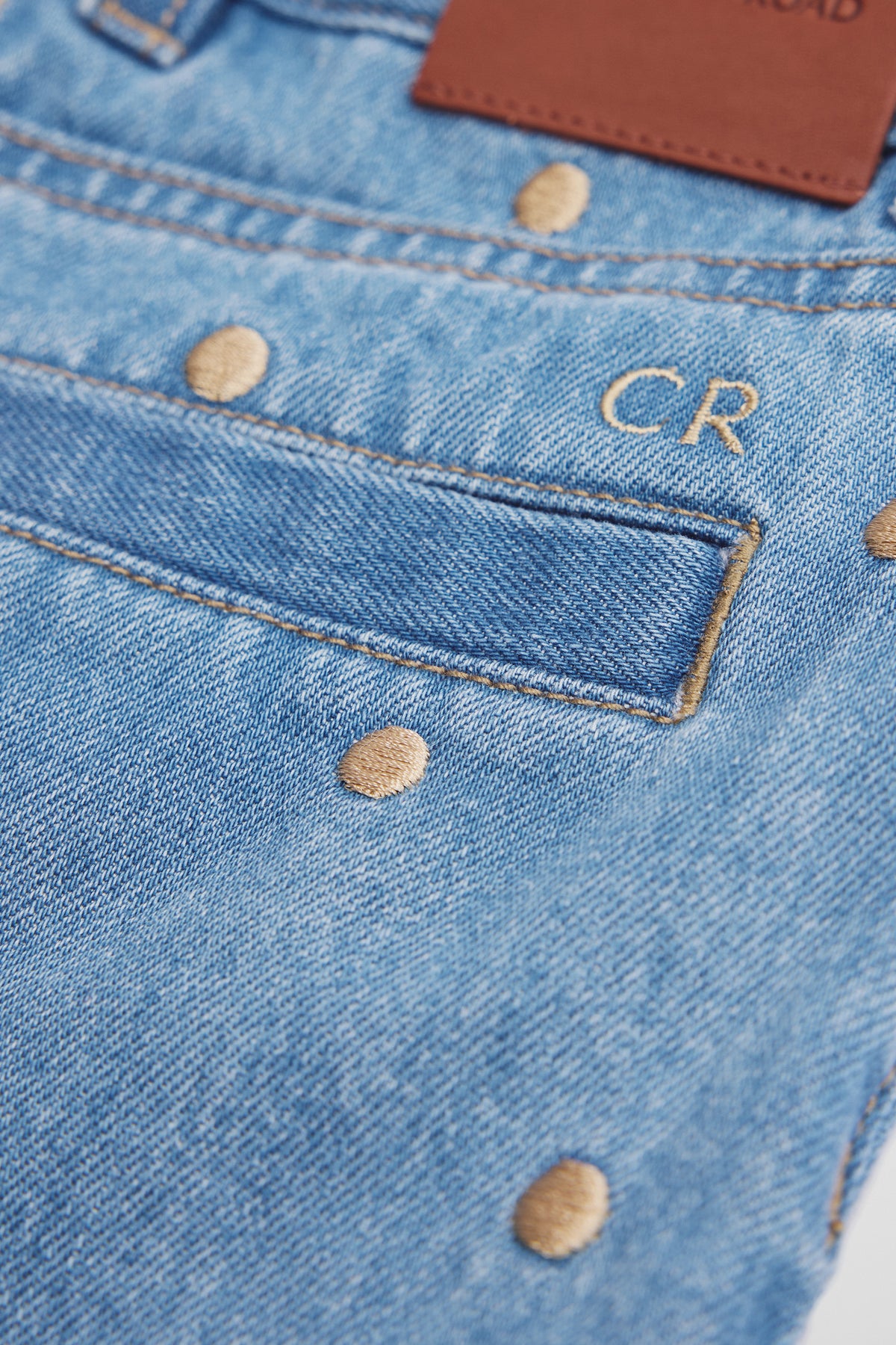 Hi Rise Denim Short