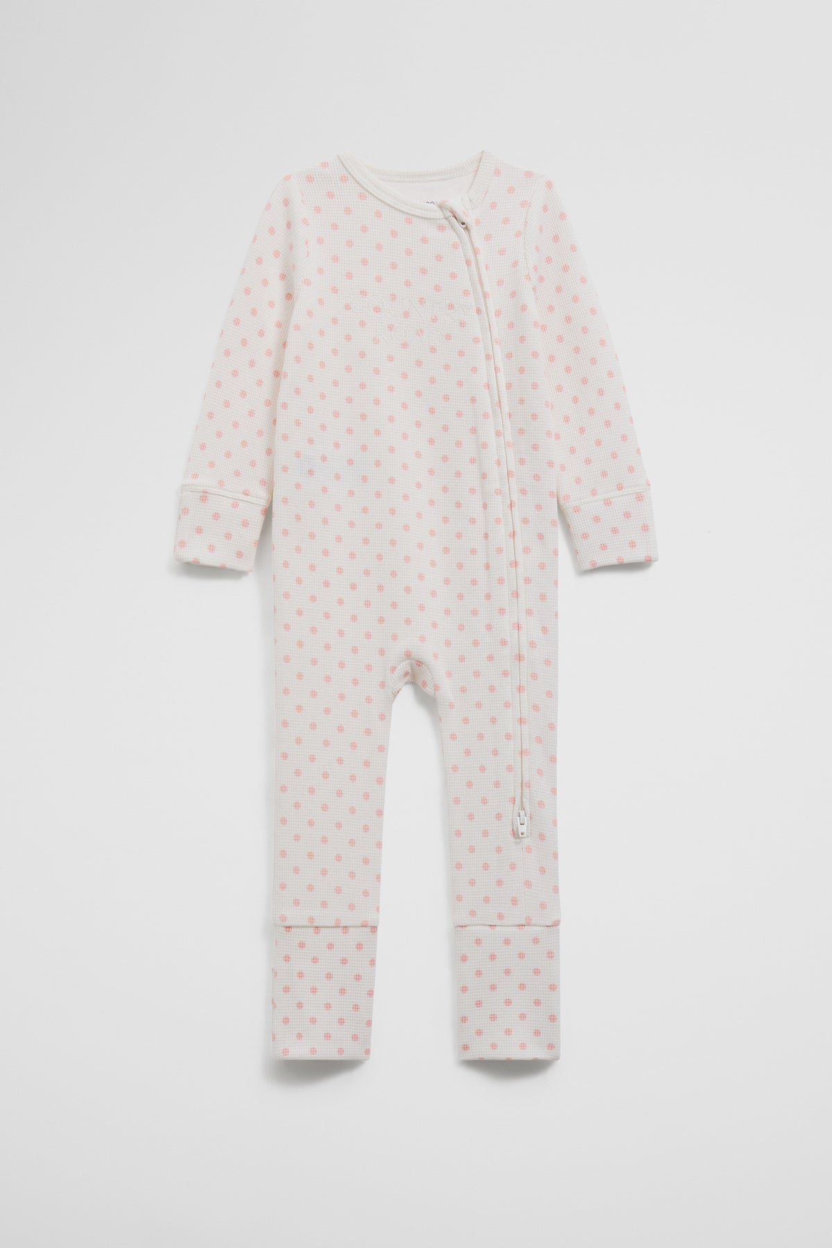 Organically Grown Cotton Waffle Jumpsuit