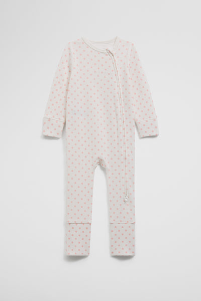 Organically Grown Cotton Waffle Jumpsuit