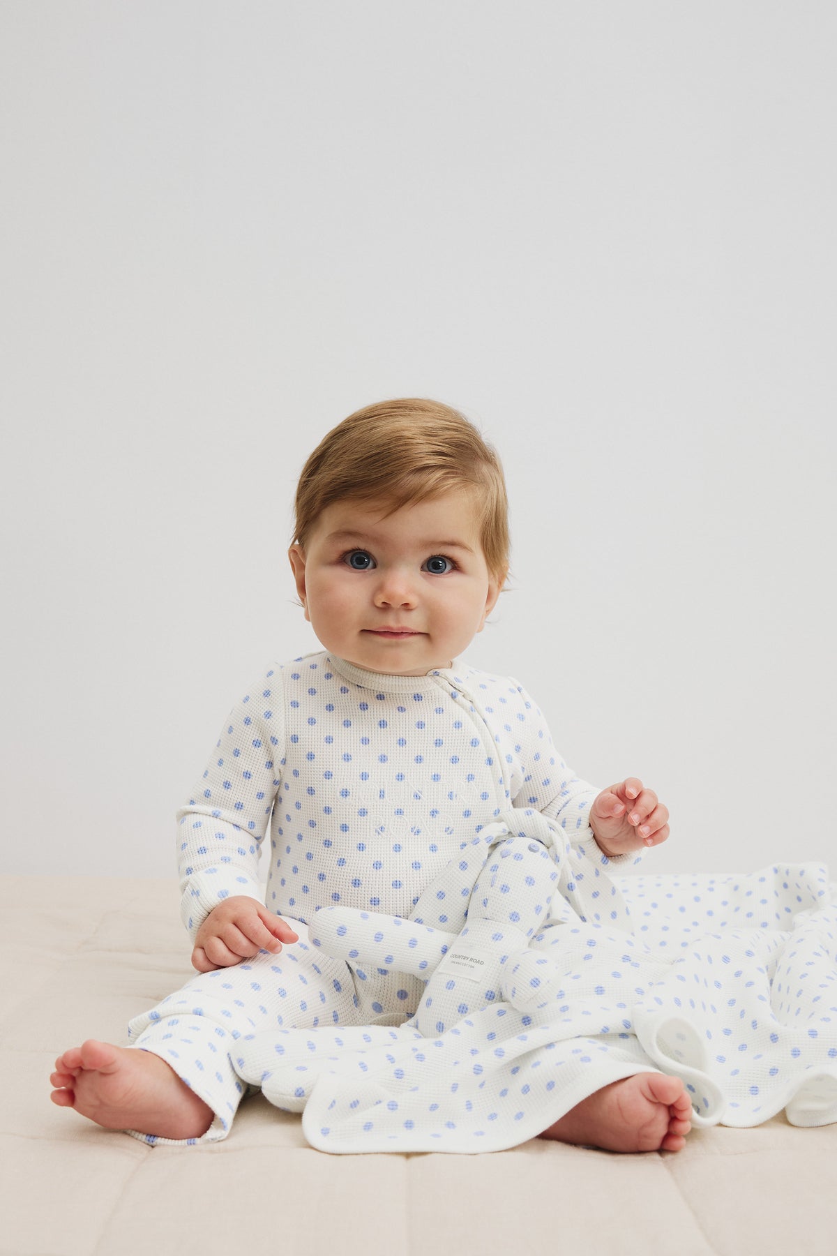 Organically Grown Cotton Waffle Jumpsuit