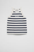 Organically Grown Cotton Logo Halter Tank