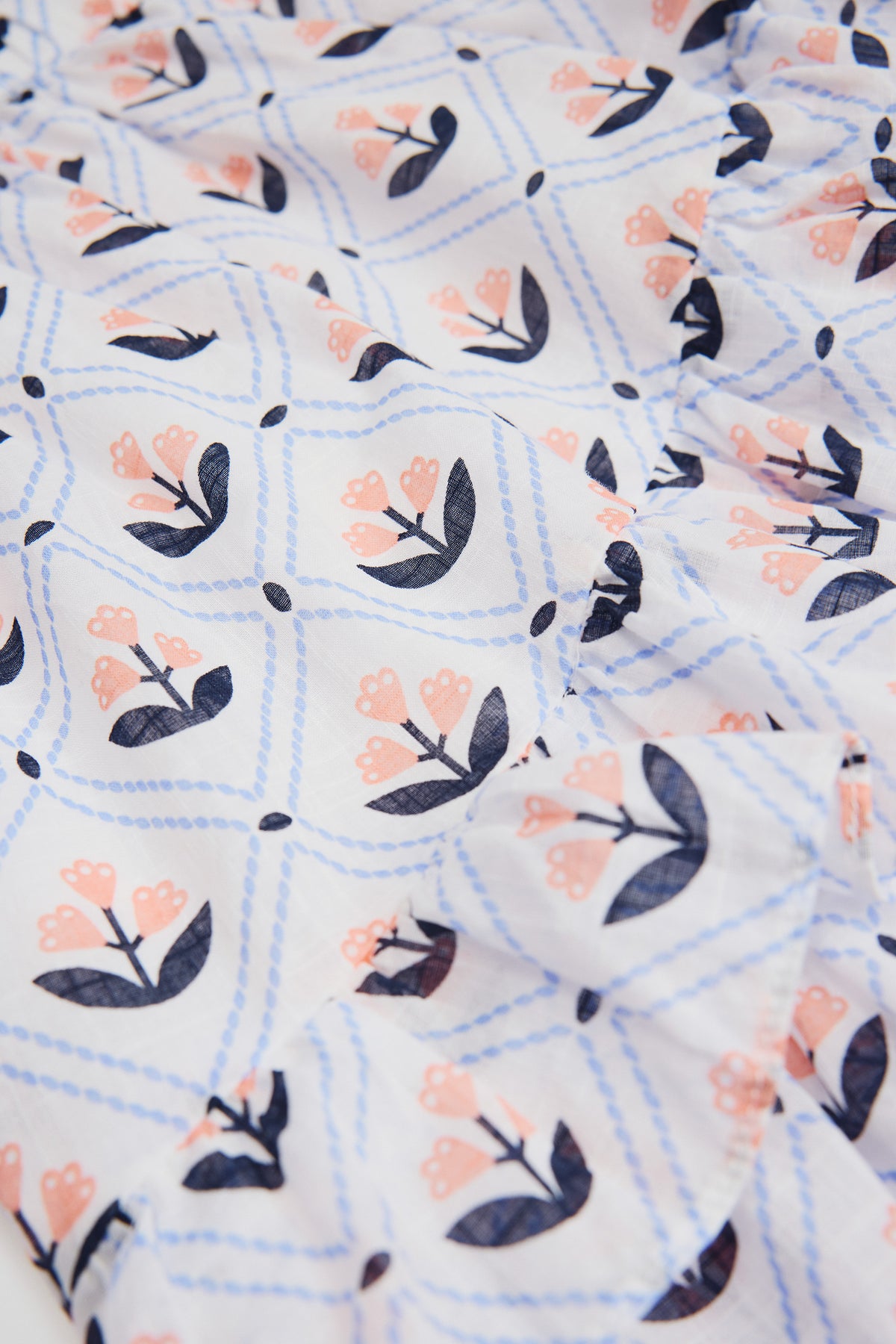 Ruffle Print Skirt