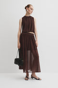 Gauze Knit Skirt