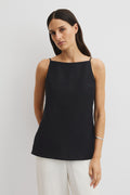 Organically Grown Linen Longline Cami