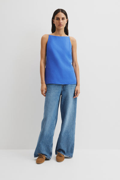 Organically Grown Linen Longline Cami
