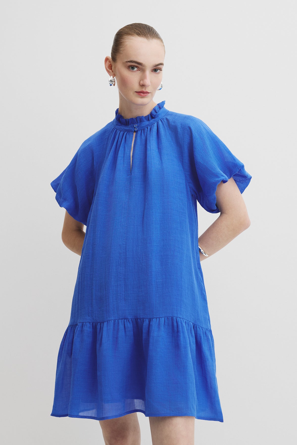 Tiered Mini Dress