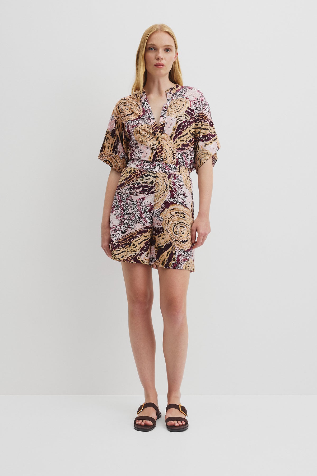 Country Road X Ngali Silk Print Short