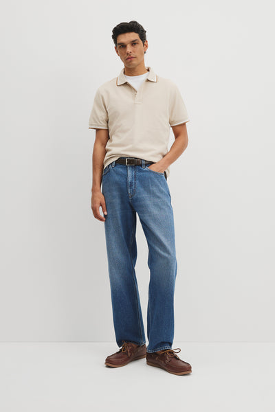 Australian Cotton Cr Logo Pique Polo