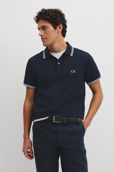 Australian Cotton Cr Logo Pique Polo