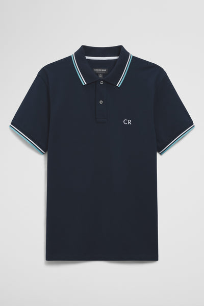 Australian Cotton Cr Logo Pique Polo