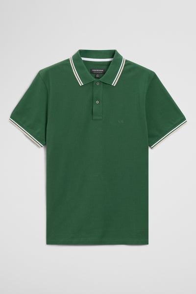 Australian Cotton Cr Logo Pique Polo
