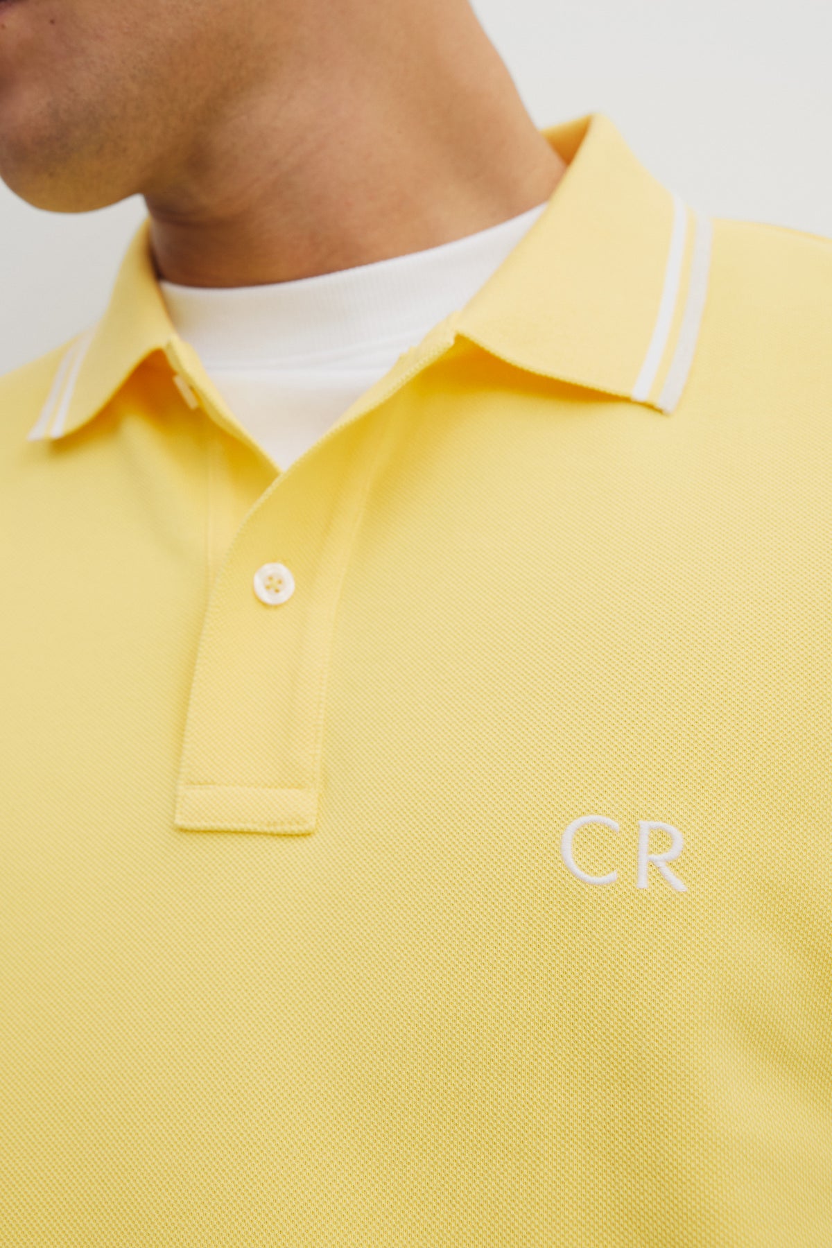 Australian Cotton Cr Logo Pique Polo