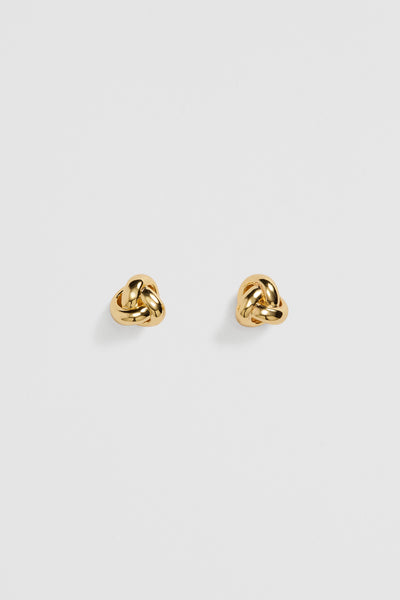 Lucia Knot Stud Earring