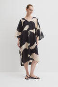 Cr X Julie White Print Kaftan