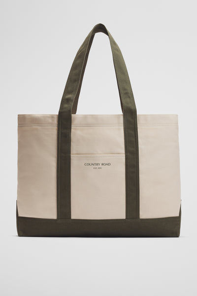 Country Road Large Cotton Shopper
