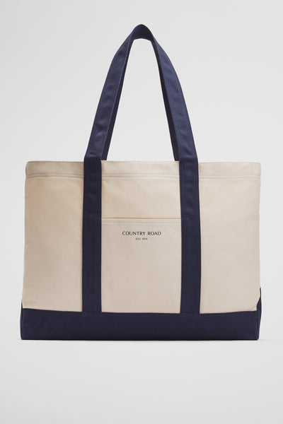 Country Road Large Cotton Shopper