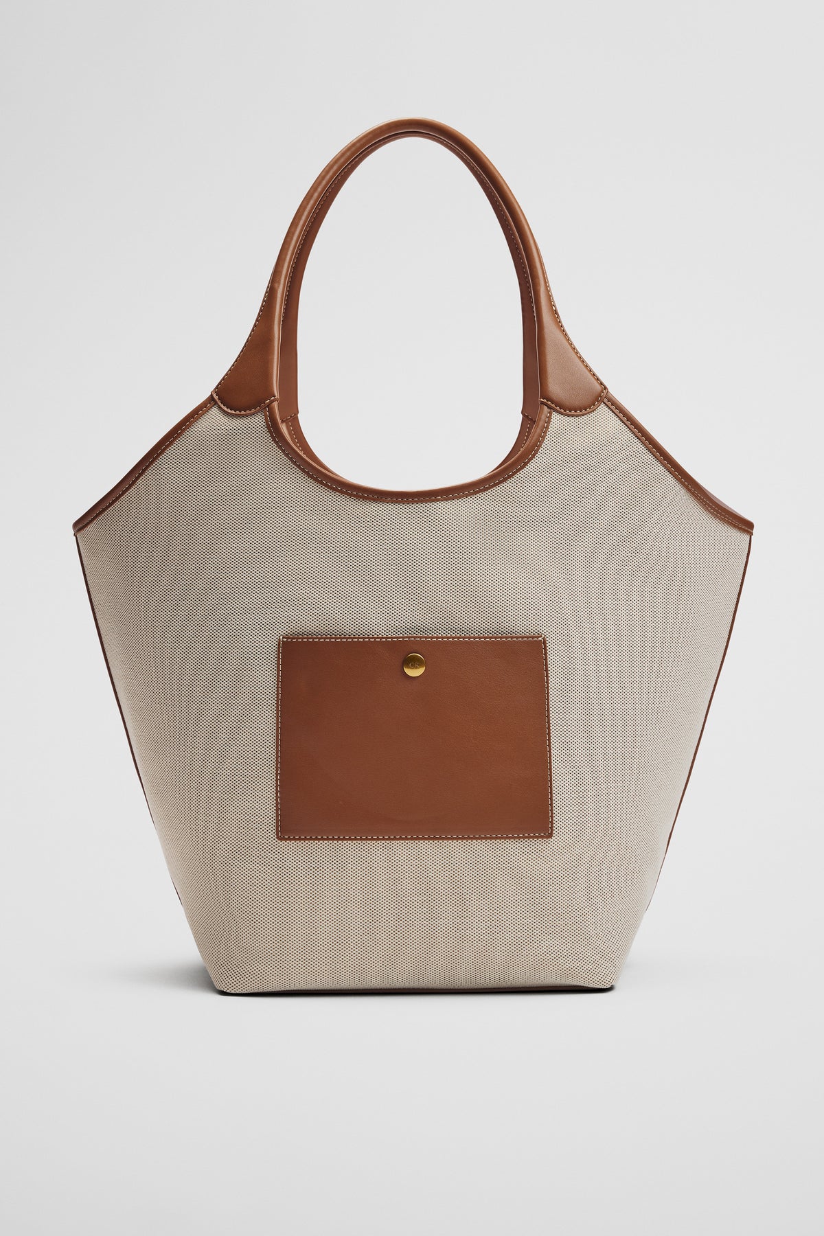 Lottie Canvas Hobo Shopper Bag