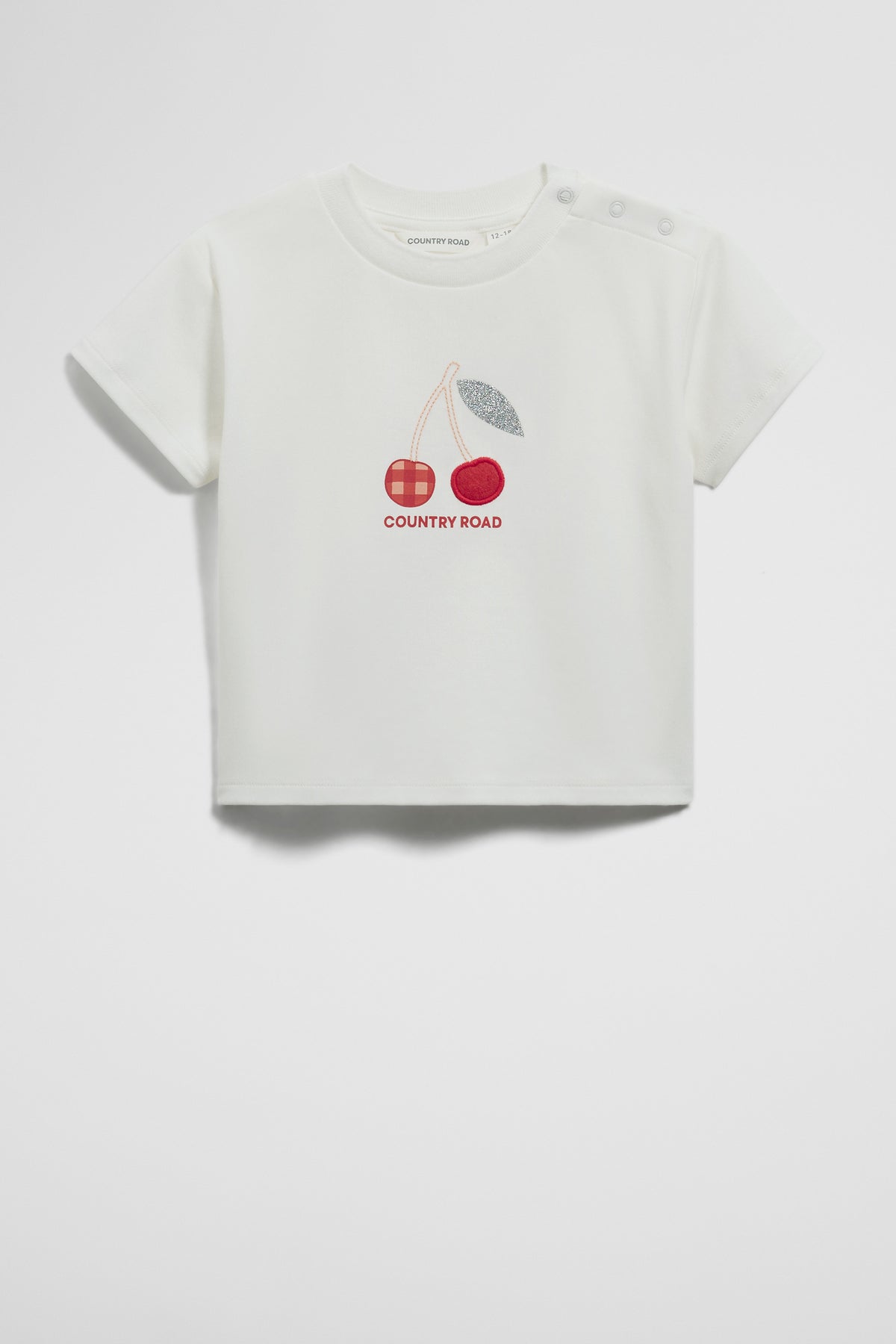 One Size Cherry Logo T-Shirt