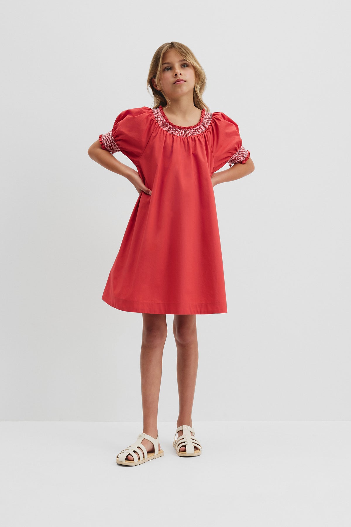 Smock Detail Dress