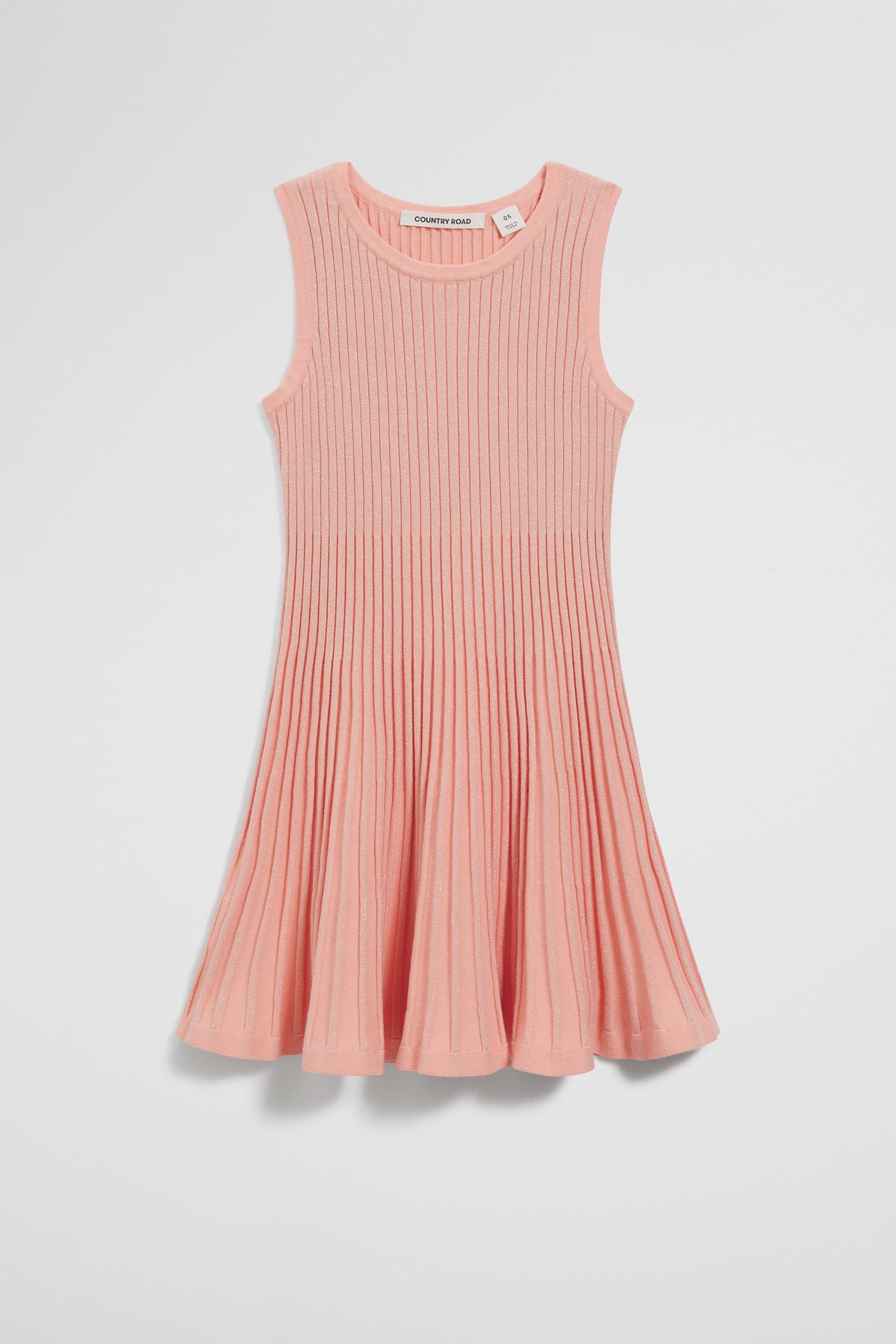 Metallic Knit Dress