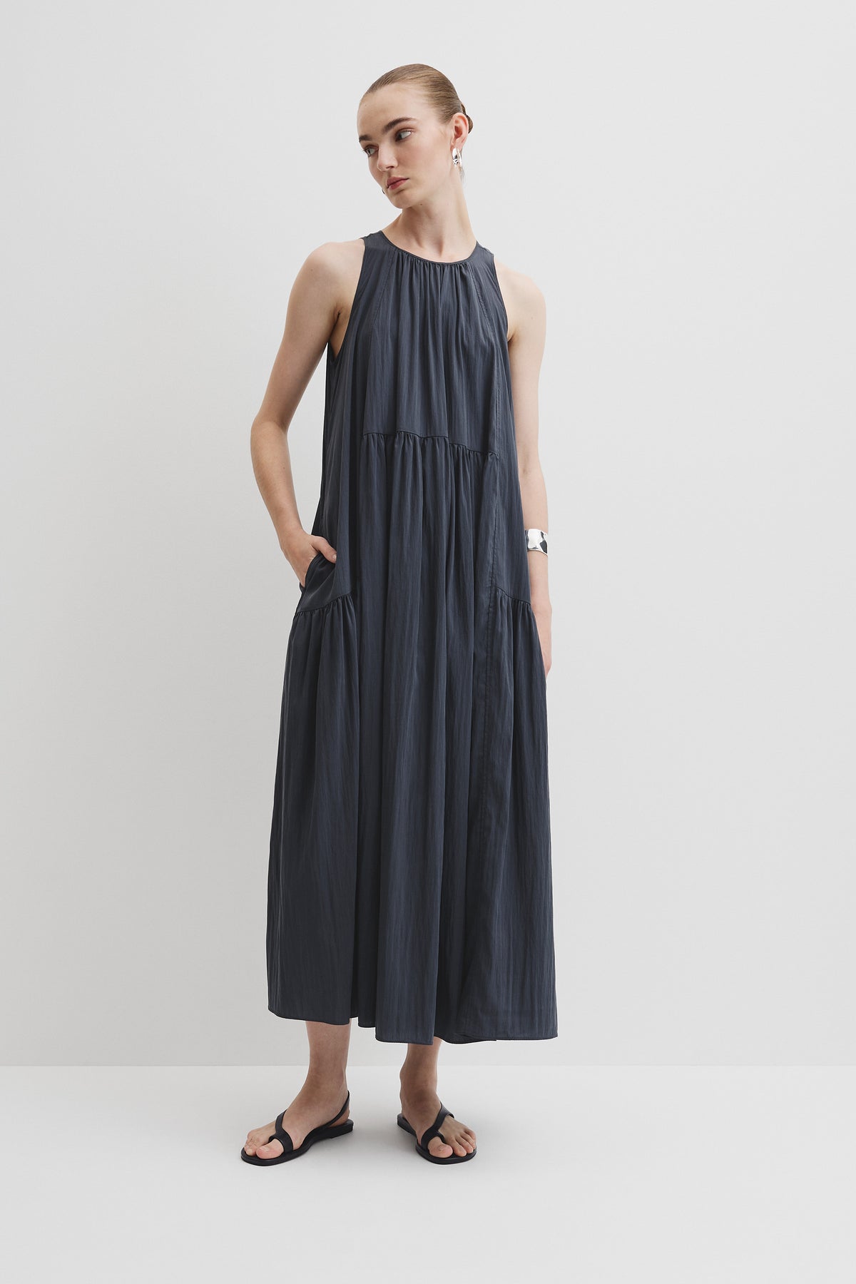 Trapeze Maxi Dress